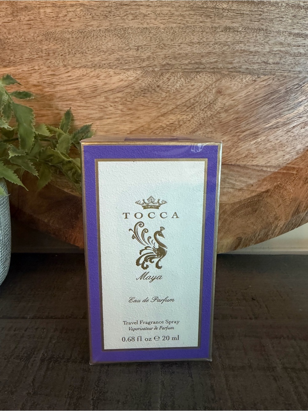 Tocca Maya Travel Fragrance Spray - Purple & Gold